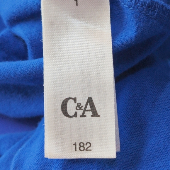 C&A Download Parkour HRLM Sz 182 XL Blue  Long Sleeve Shirt RARE - Picture 7 of 8